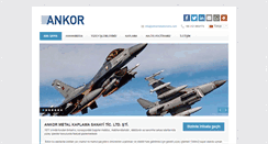 Desktop Screenshot of ankormetalkoruma.com